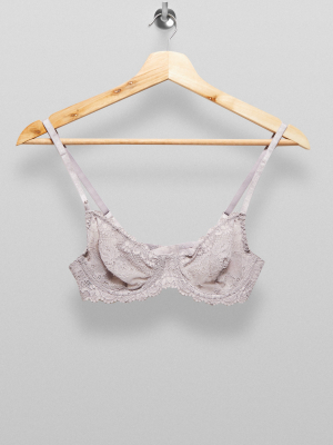 Mauve Recycled Underwire Bra