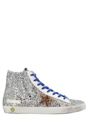 Golden Goose Kids Francy High-top Glitter Sneakers