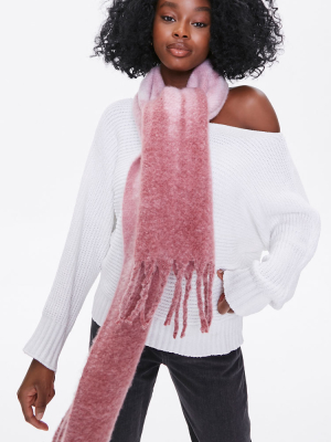 Brushed Fringe Scarf