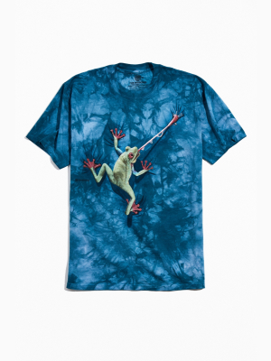 The Mountain Sticky Frog Tie-dye Tee