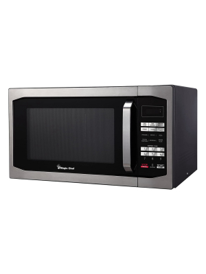 Magic Chef Mcm1611st 1100 Watt 1.6 Cubic Feet Microwave With Digital Touch Controls And Display, Black