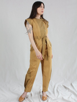 Valentine Jumpsuit Fatigue Patchwork