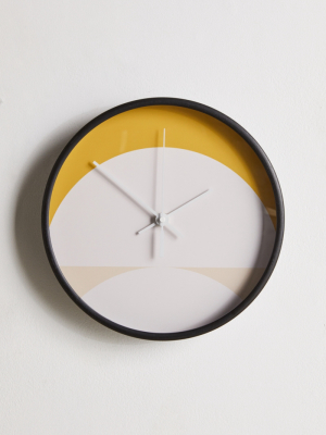 Abstract Geometric 01 Wall Clock