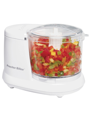 Proctor Silex 1.5 Cup Food Chopper - White 72500ry