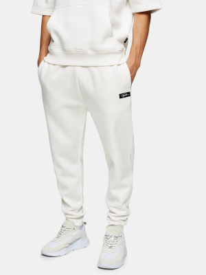 Signature Ecru Badge Sweatpants