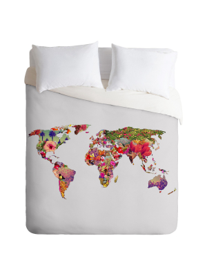 Its Your World Lightweight Duvet Cover - Deny Designs®