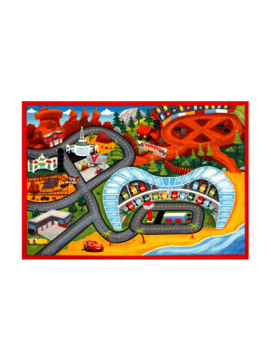 Disney Cars 3 Rug (5'x7')