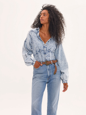 Kennedy Denim Blouse