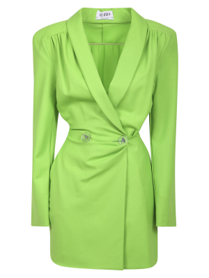 The Attico Double Breasted Mini Blazer Dress