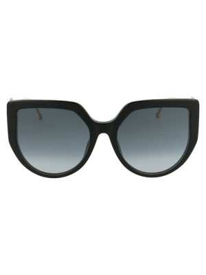 Fendi Eyewear Oversized Frame Sunglasses