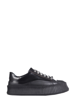 Jil Sander Platform Low-top Sneakers