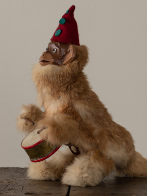 Drumming Monkey Automaton By Roullet Et Decamps