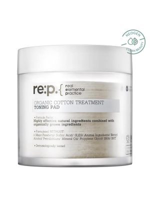 Re:p. Organic Cotton Treatment Toning Pad (90 Pads) 4.58 Oz / 130g