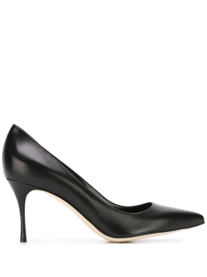 Sergio Rossi Pointed Toe 80 Pumps