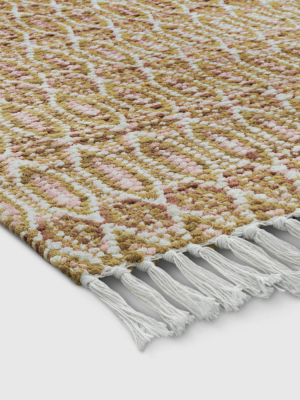 Aglossa Woven Rug Blush - Opalhouse™