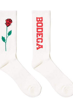 Bodega Rose Sock