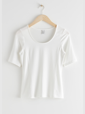 Scoop Neck T-shirt