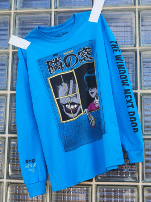 Junji Ito Window Next Door Long Sleeve Tee