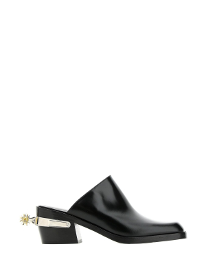 Nodaleto Bulla Western Square-toe Mules