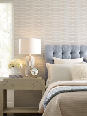 Sequence Wallpaper In Cream From The Candice Olson Journey Collection By York Wallcoverings