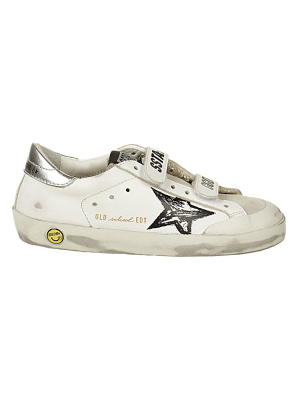 Golden Goose Kids Old School Velcro Strap Sneakers