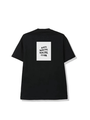 Anti Social Social Club 6x6 Tee Black