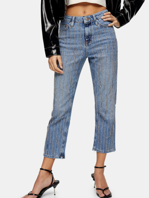 Petite Star Print Denim Jeans