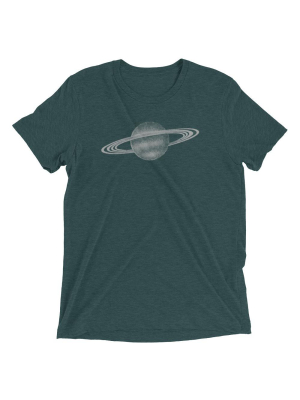 Intergalactic Planetary Series - Saturn Print - T-shirt