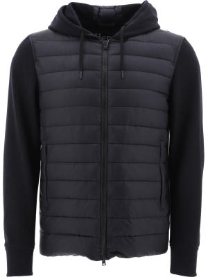 Herno Contrast Panel Hooded Jacket