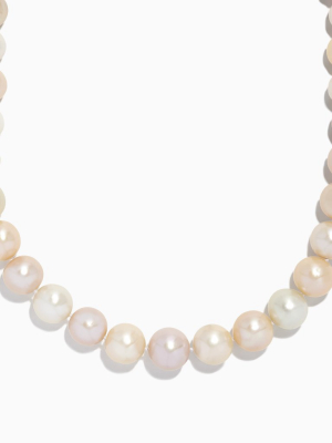 Effy 925 Sterling Silver Cultured Fresh Water Pearl Necklace