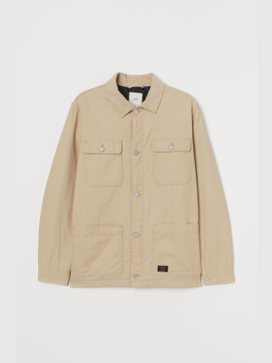 Corduroy Collared Jacket