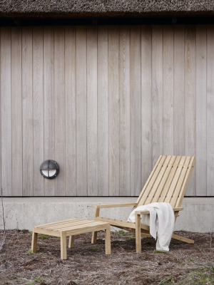 Between Lines Deck Chair & Foot Stool