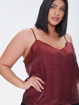 Plus Size Crepe Cami