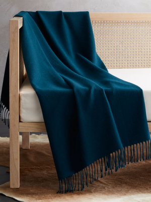 Alpaca Peacock Throw