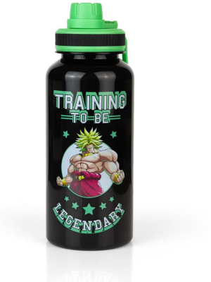 Just Funky Dragon Ball Super Legendary Saiyan Broly Plastic Water Bottle | Holds 32 Ounces