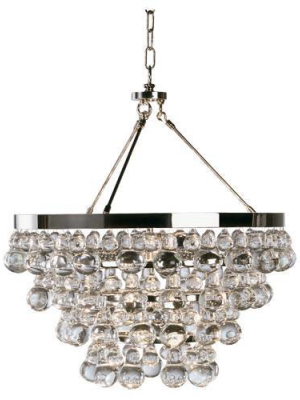 Bling Collection Chandelier W/ Convertable Double Canopy