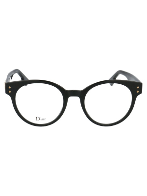 Dior Eyewear Round Frame Glasses