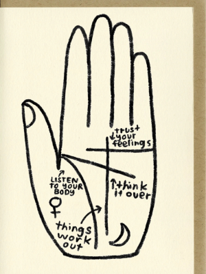 Card, Palm Reader