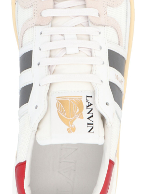 Lanvin Panelled Low-top Sneakers