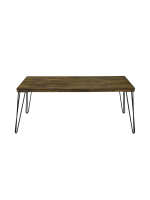 Dunbar Rectangular Coffee Table Walnut - Picket House Furnishings