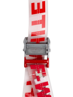 Off-white C/o Virgil Abloh Rubber Strap - Saffiano Red