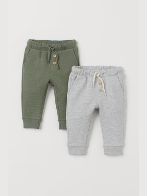 2-pack Cotton Joggers