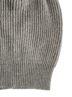 Brunello Cucinelli Sequin Embellished Knitted Beanie