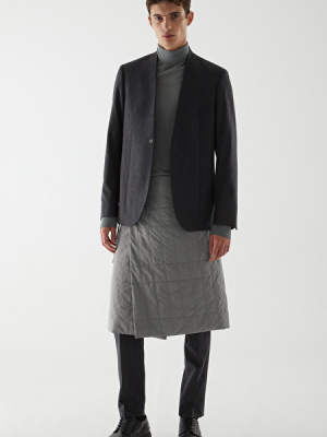 Recycled Polyamide Quilted Kilt