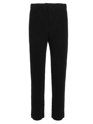 Homme Plissé Issey Miyake Straight Leg Trousers