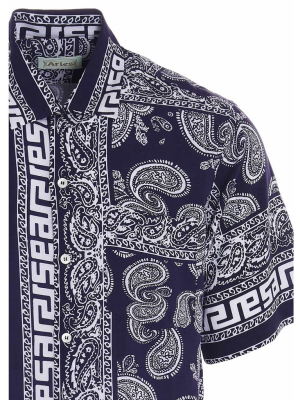 Aries Bandana Print Hawaiian Shirt