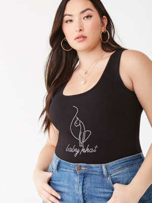 Plus Size Baby Phat Bodysuit