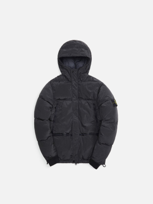 Stone Island Nylon Metal Garment Dyed Real Down Jacket - Anthracite