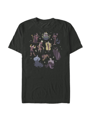 Men's Disney Princesses All The Best Villains T-shirt