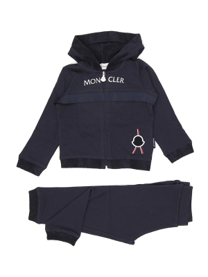 Moncler Enfant Logo Patch Tracksuit